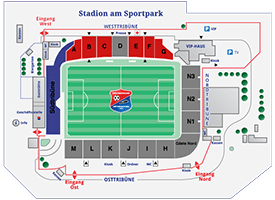 Alpenbauer Sportpark-Sitzplan