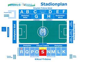 Hänsch Arena-Sitzplan