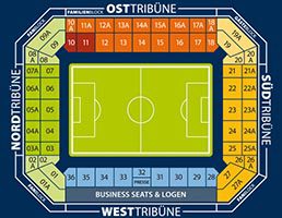 Ostseestadion-Sitzplan